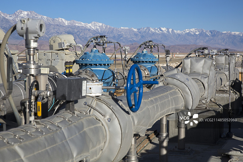 美国加利福尼亚州欧文斯湖再灌溉图片素材