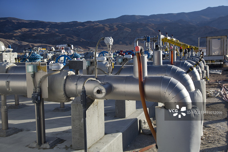 美国加利福尼亚州欧文斯湖再灌溉图片素材