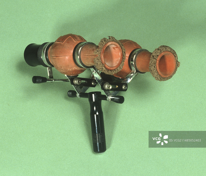 1920年左右的眼球锻炼器图片素材