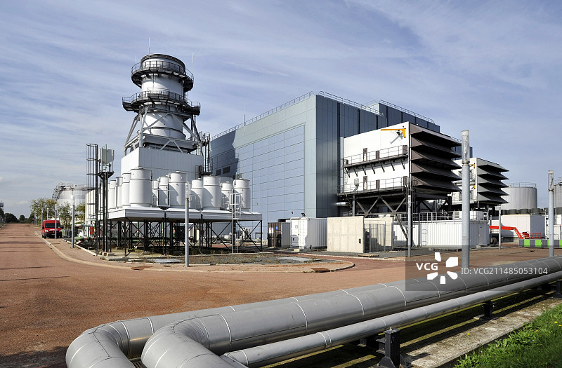 维特里-阿里吉发电站，法国图片素材