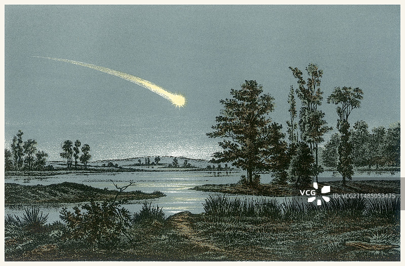 流星艺术作品图片素材