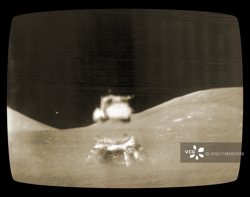 阿波罗17号登月舱发射图片素材