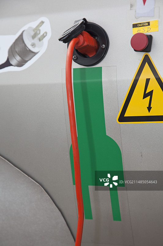 电动汽车加油点图片素材