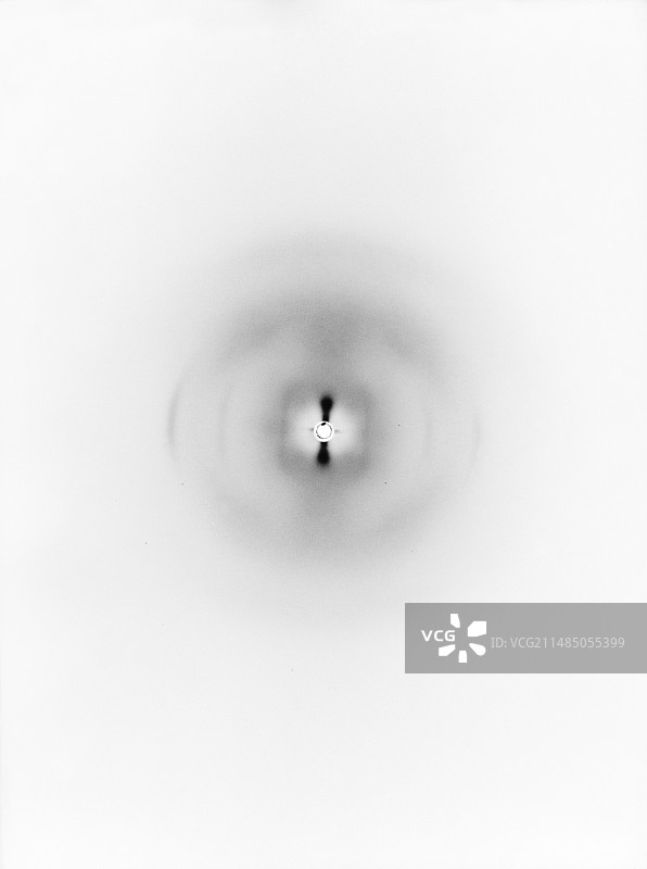 肌腱研究X射线衍射图像图片素材