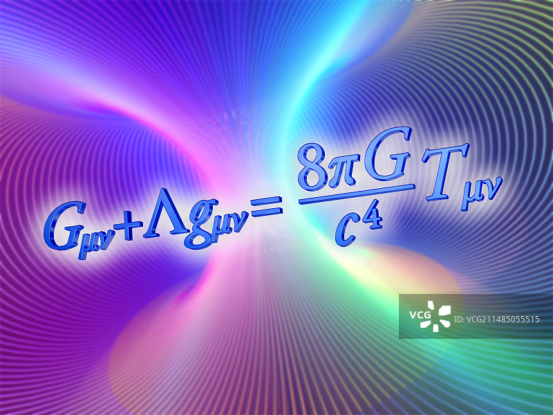 爱因斯坦场方程图片素材