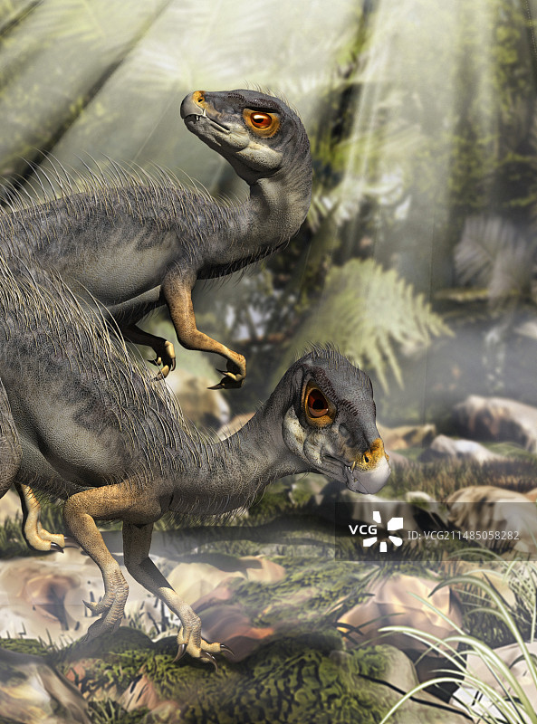 天宇龙恐龙艺术作品图片素材