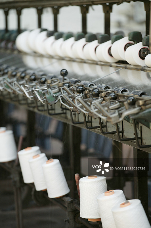 废弃的旧纺织厂图片素材