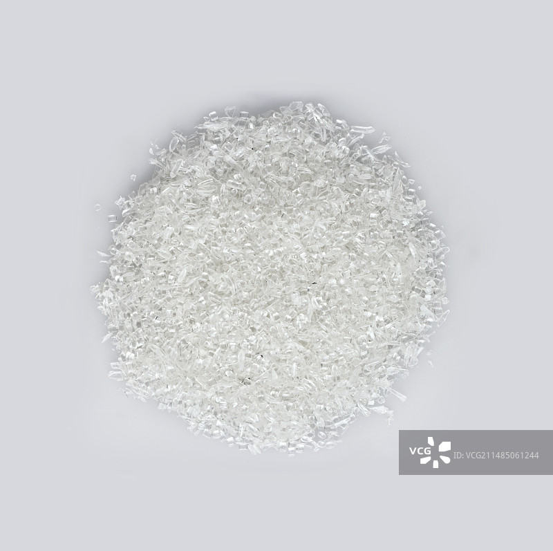 堆叠的聚碳酸酯颗粒图片素材