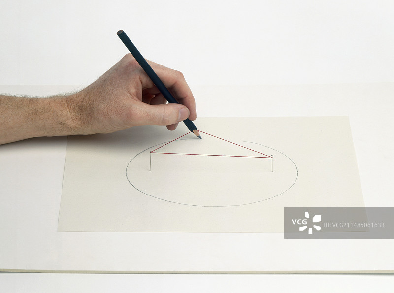 手绘椭圆图片素材