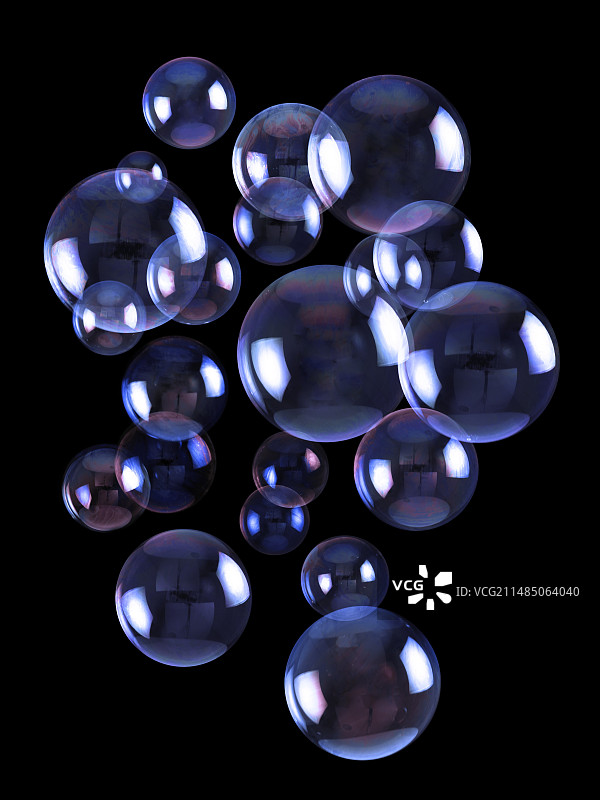 肥皂泡图片素材