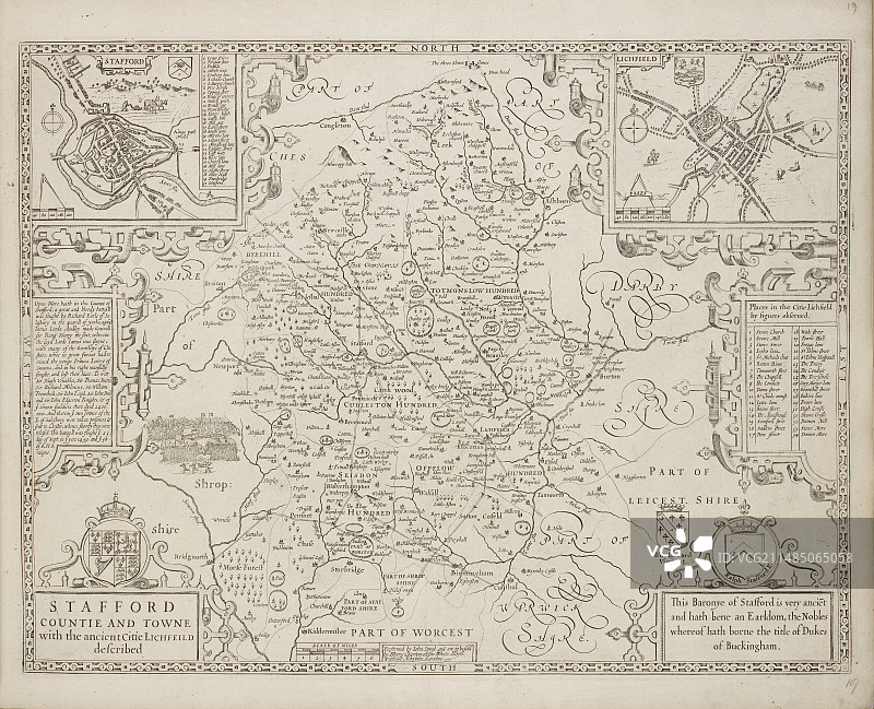 斯塔福德郡地图图片素材