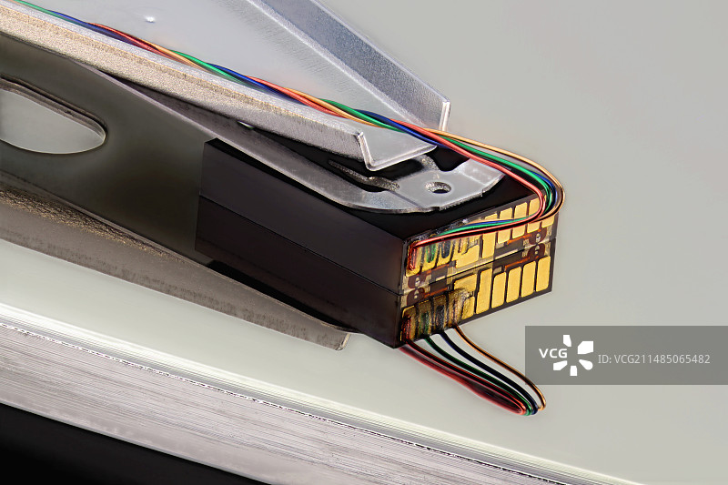 电脑硬盘磁头图片素材