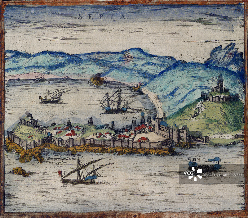 休达风光图片素材