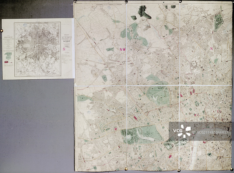 伦敦地图图片素材