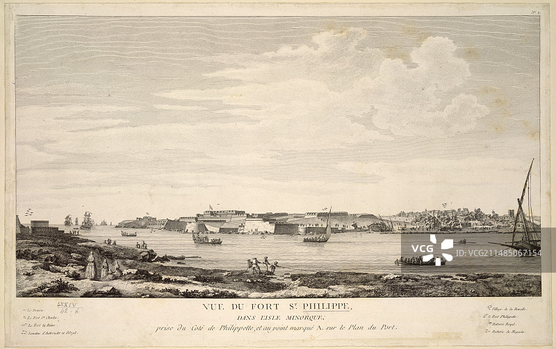 圣菲利普堡图片素材