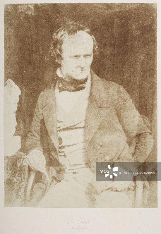 雕塑家亚历山大·汉迪赛德·里奇图片素材