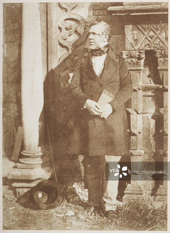 艺术家大卫·罗伯茨图片素材