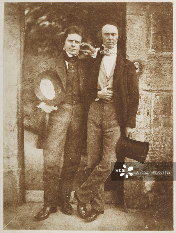 D. O. Hill和W. B. Johnstone图片素材