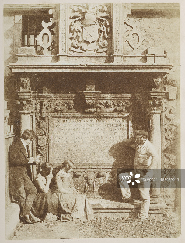 爱丁堡格雷 friars 教堂的 Edmonstone 墓图片素材