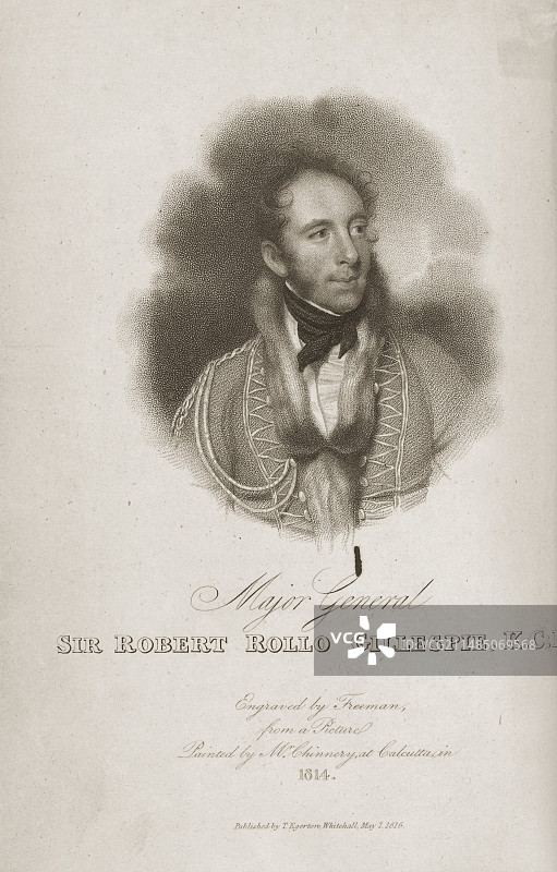 罗伯特·罗洛·吉莱斯皮陆军少将图片素材