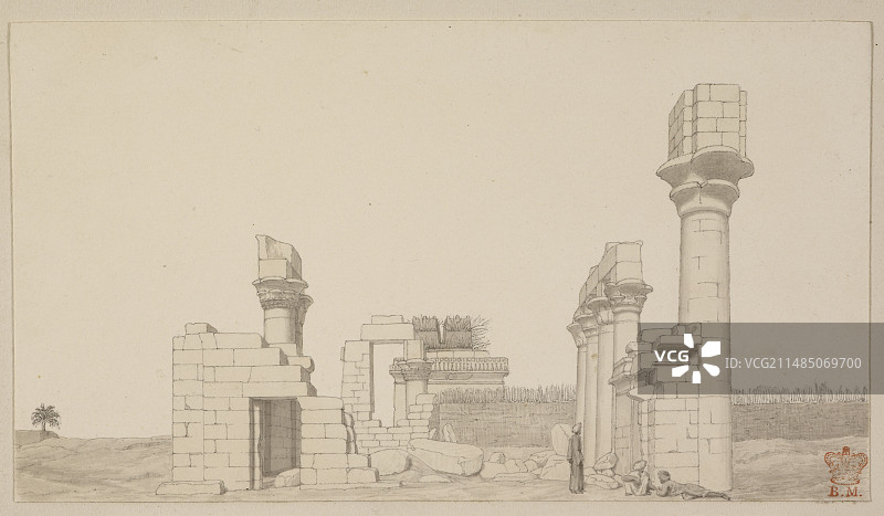 埃及伊斯纳的寺庙图片素材