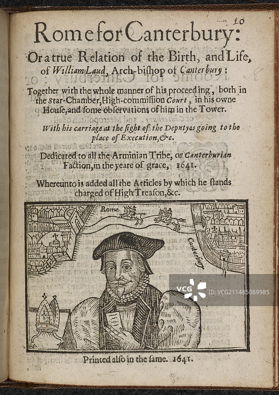 威廉·劳德，坎特伯雷大主教图片素材