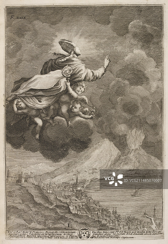 圣热纳罗升天图图片素材