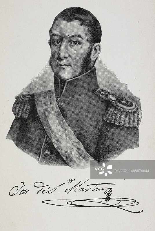 身穿军装的阿根廷士兵图片素材