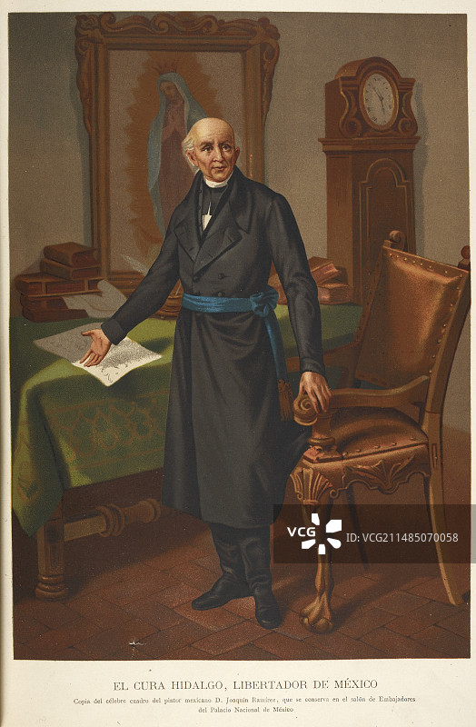 墨西哥解放者伊达尔戈图片素材