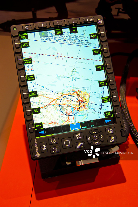 航空地图显示图片素材