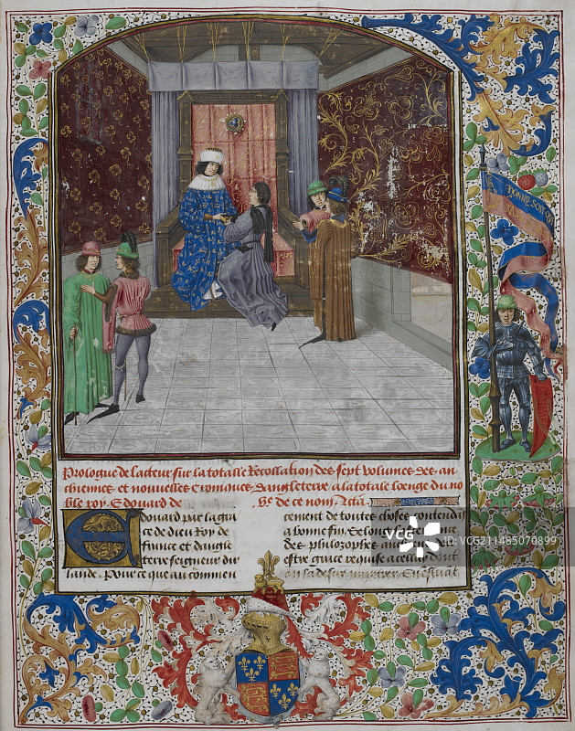 爱德华四世国王登基图片素材