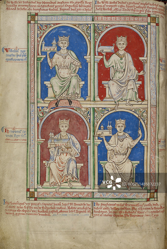 英国四位国王图片素材