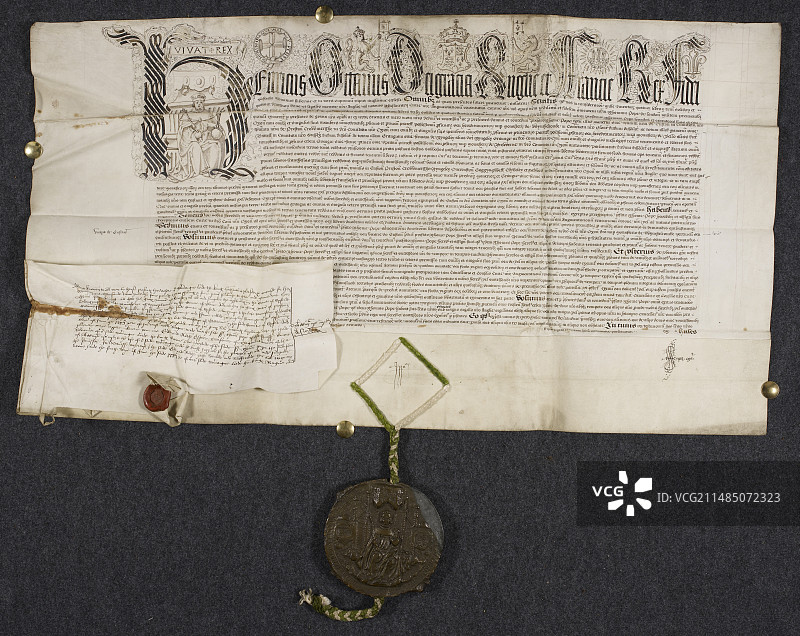 授予T·蒲柏爵士的皇家赠款图片素材