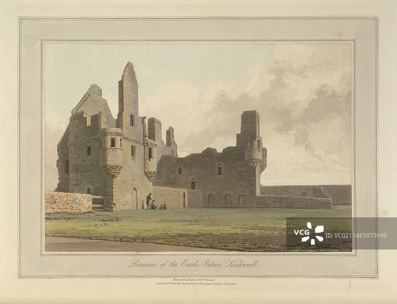 柯克沃尔伯爵宫遗址图片素材