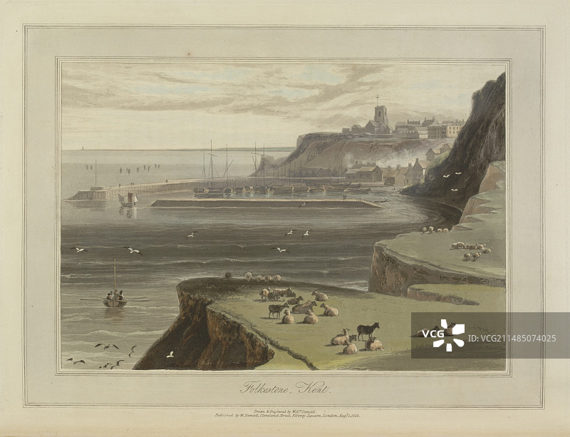 英国肯特郡福克斯通图片素材