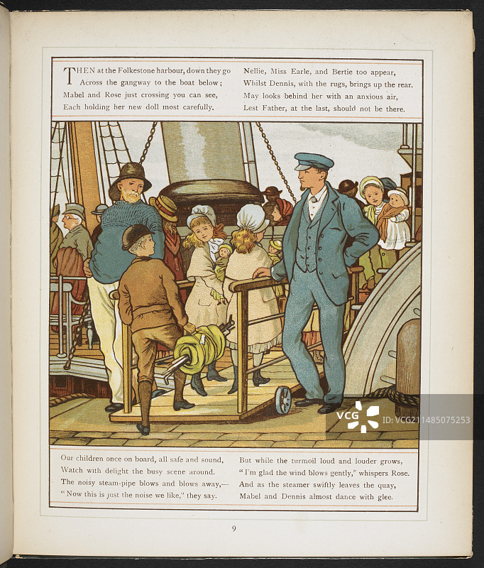 在福克斯通港口登船图片素材