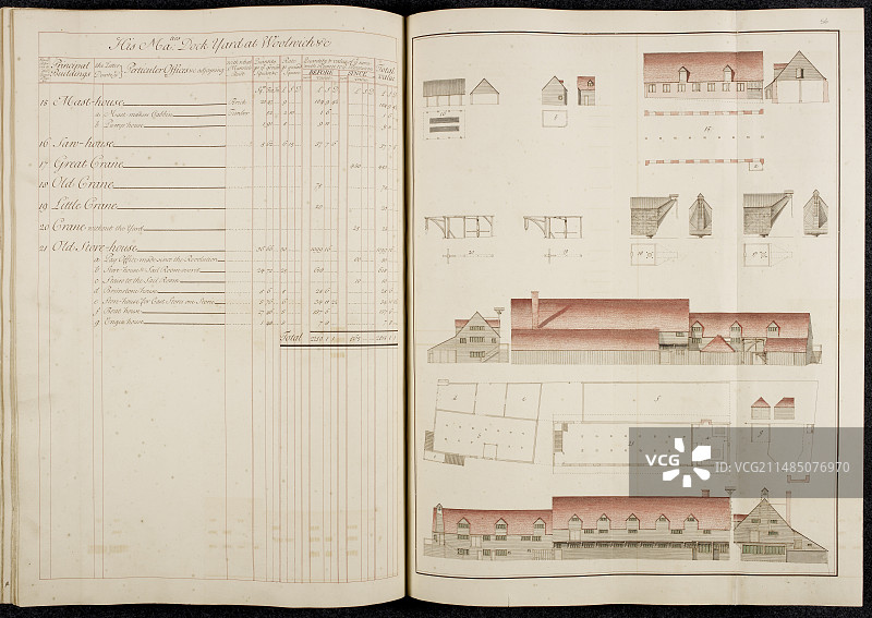 伍尔维奇港口插画图片素材