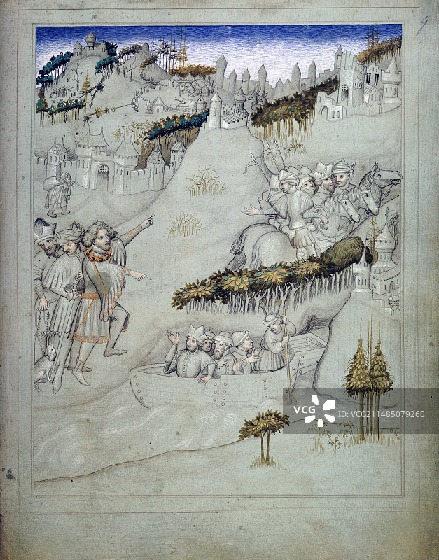 约翰·曼德维尔爵士游记图片素材