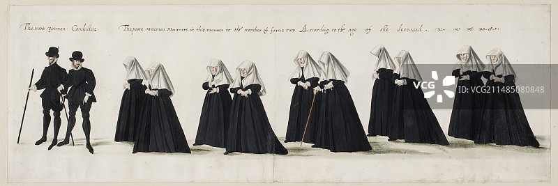 安妮·克莱沃的葬礼队伍图片素材