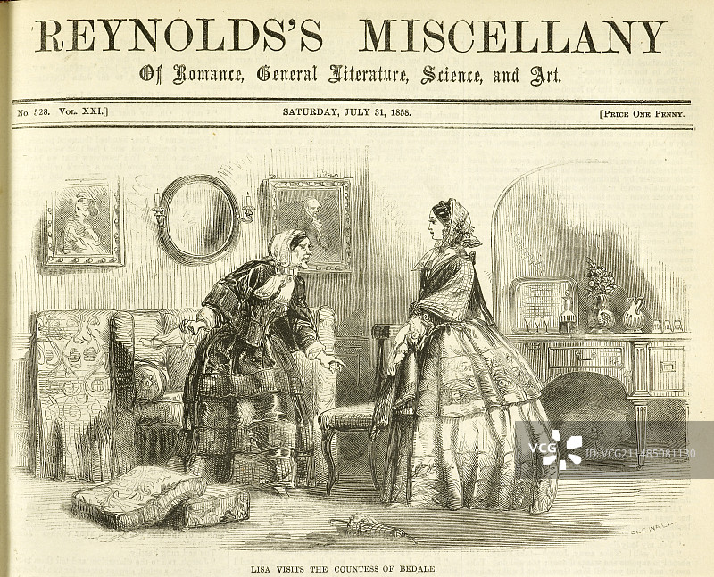 丽莎拜访贝代尔伯爵夫人图片素材