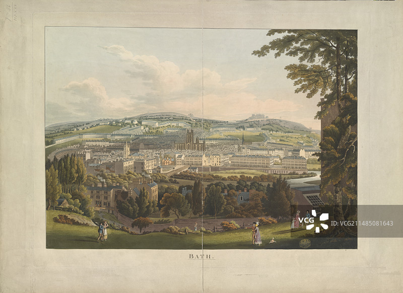 山顶浴缸图片素材