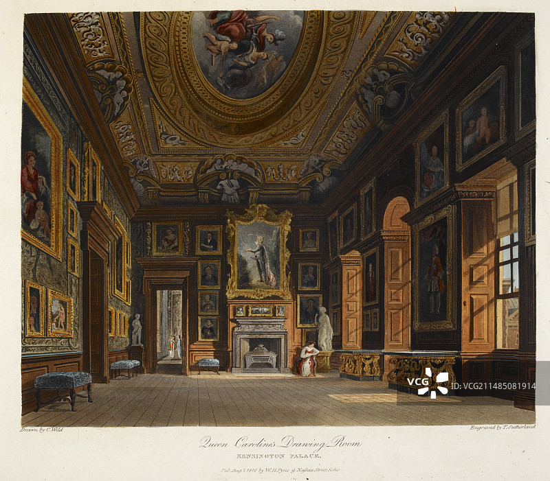 肯辛顿宫图片素材