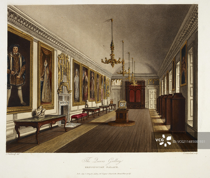 肯辛顿宫图片素材