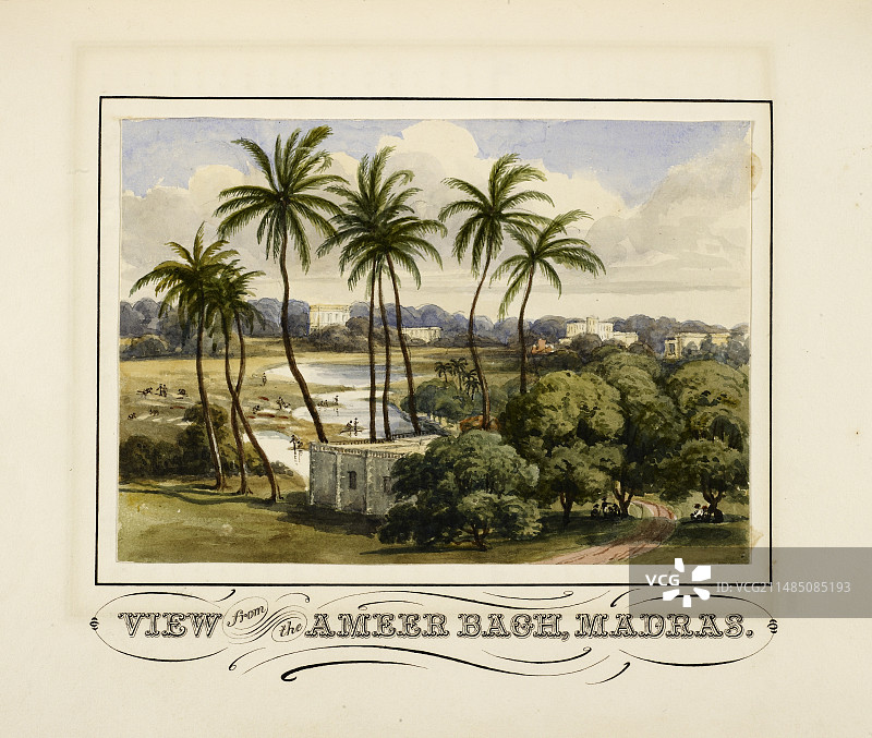 阿米尔巴格视野图片素材