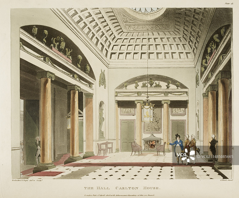 卡尔顿府大厅图片素材