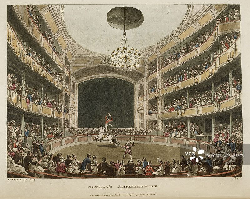 阿斯特利圆形剧场图片素材