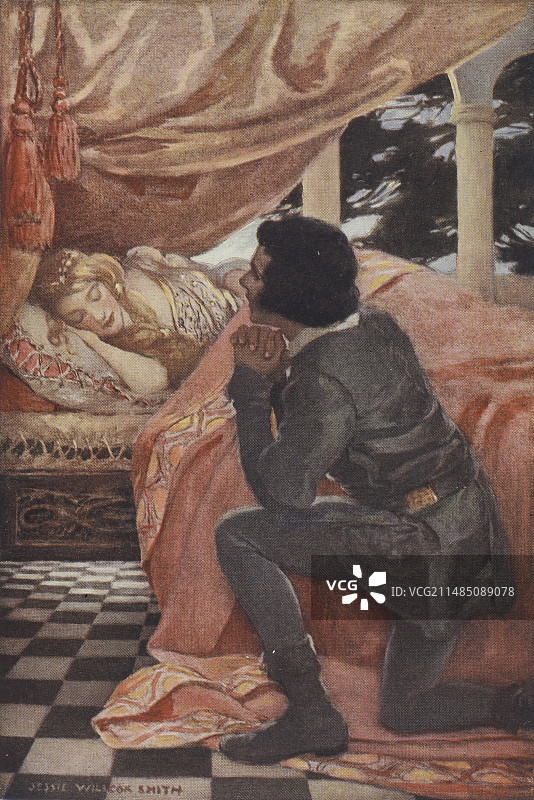 睡美人图片素材