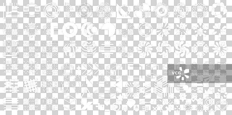 孟菲斯设计元素图片素材