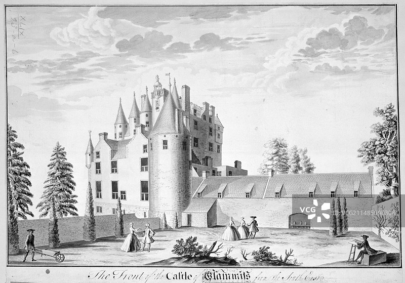 格拉米斯城堡图片素材