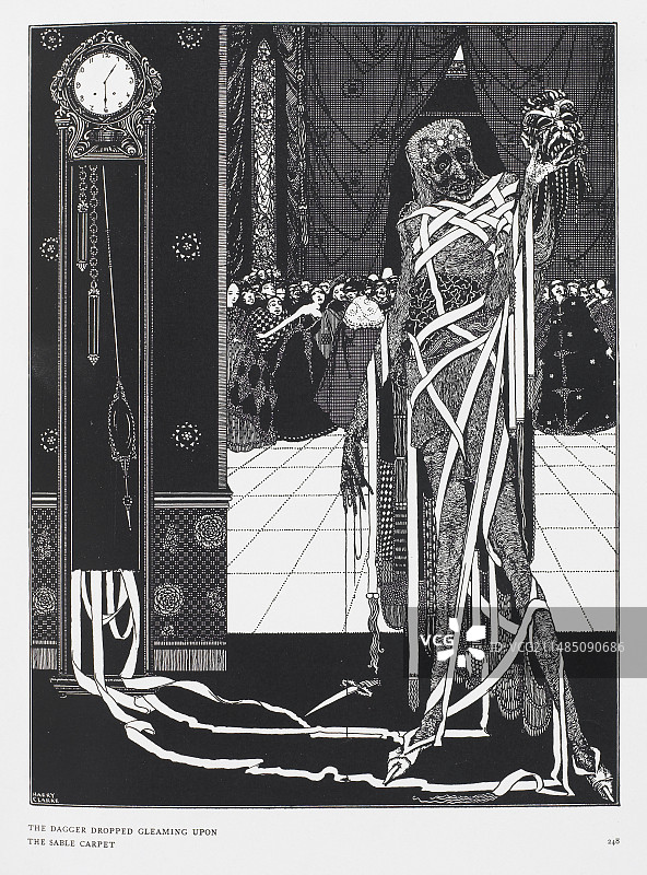 红死魔的面具图片素材